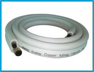 Pasangan Berkobar Tubing Tembaga Terisolasi