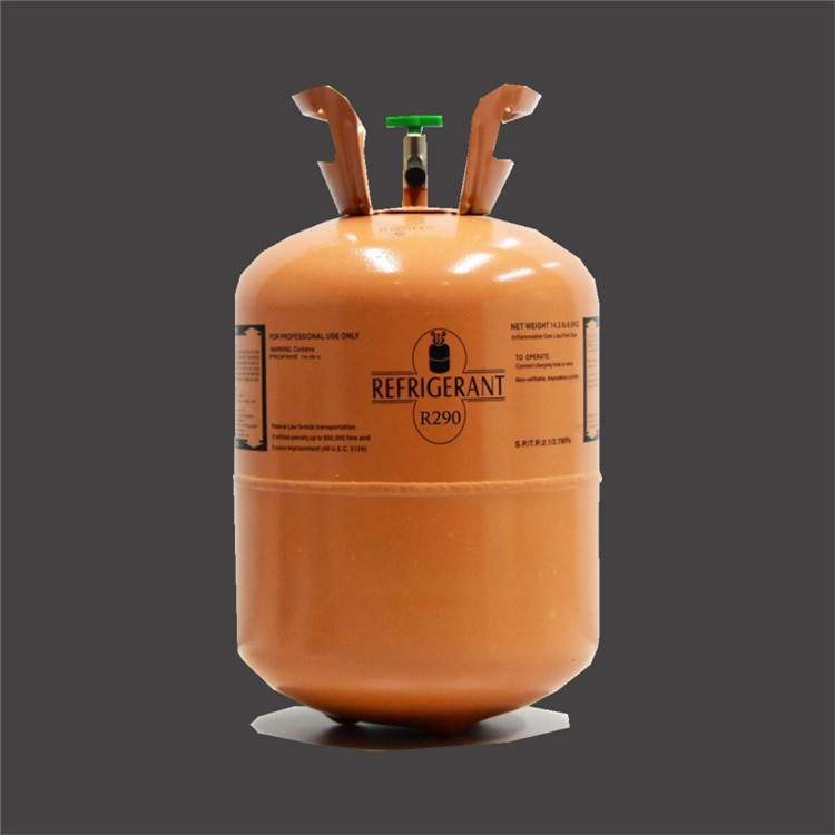 2022 Hot Sale New Type Refrigerant R 290 Gas Untuk Aplikasi Suhu Sedang